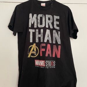 Marvel Studios 10th Anniversary “More Than A Fan” t-shirt — Size M